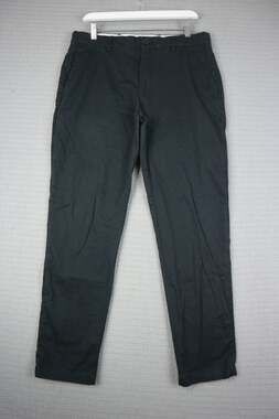 Club Monaco Mens Connor Modern Slim Fit Chino Pants Black 32/30